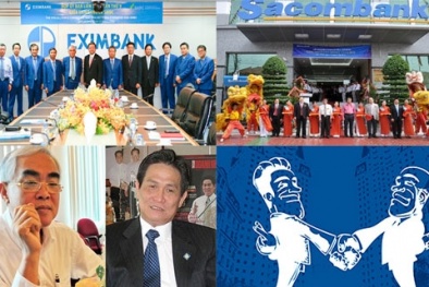 Eximbank biến động, ám ảnh cuộc lật đổ ở Sacombank?