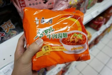 Mỳ gói Đài Loan nhiễm chì, thạch tín, thủy ngân