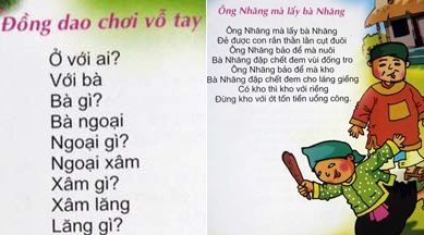 Thu hồi sách Đồng dao phản cảm