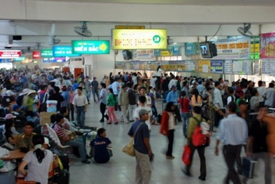 Giá vé tàu, vé xe dịp tết Giáp Ngọ 2014 có thể tăng 60%