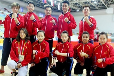 Chờ HCV đầu tiên của đoàn Việt Nam