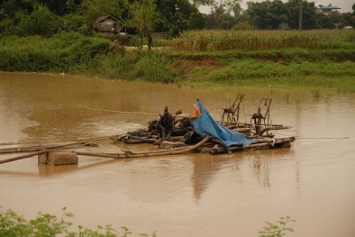 'Cát tặc' cuộc chiến dài kỳ trên sông Hồng và sông Luộc