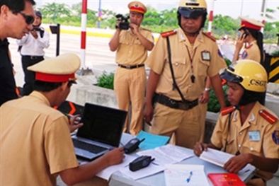 Bắt đầu phạt 'nguội' xe phạm luật giao thông