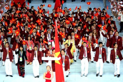 Đoàn thể thao Việt Nam lên vị trí số 1 bảng xếp hạng huy chương?