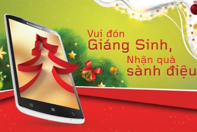 Đón giáng sinh, nhận quà sành điệu cùng Lenovo