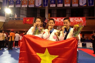 Xếp hạng đoàn thể thao Việt Nam SEA Games 27: Mất vị trí số 2