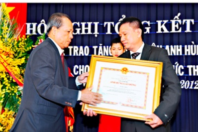 Ứng dụng tiến bộ Khoa học, doanh nghiệp được phong tặng Anh hùng lao động