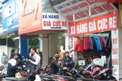 Xả hàng cuối năm - Cẩn trọng kẻo mua hớ