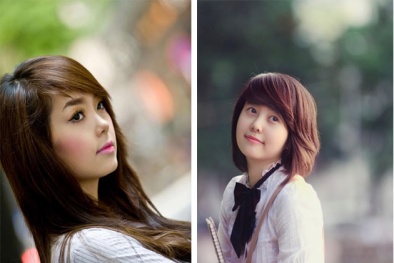 Sốt với hot girl đẹp thuần khiết giống hệt ca sĩ Minh Hằng