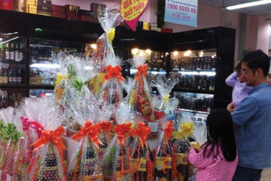 Giỏ quà Tết: thượng vàng, hạ cám