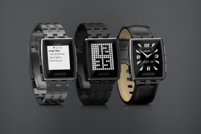 Pebble Steel ra mắt smartwatch cao cấp