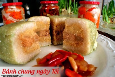 Chợ online sôi động bán bánh chưng tết Giáp Ngọ