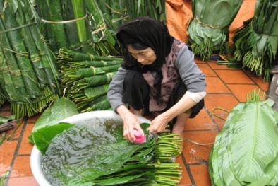 Đổi màu bánh chưng mà vẫn giữ được hương vị thơm ngon