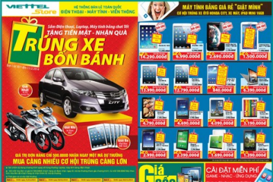 Cơ hội sở hữu ôtô cùng Viettel