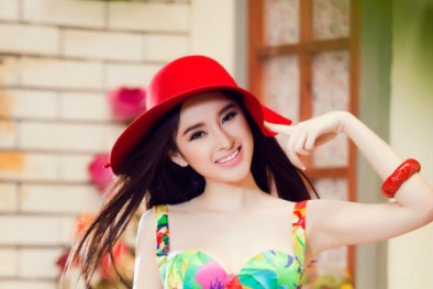 Ngắm Phương Trinh khoe eo thon với áo lửng