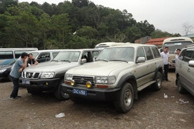 Xe công đi lễ hội bị phạt như thế nào?