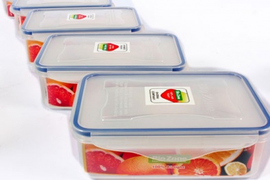 Cách chọn hộp nhựa an toàn đựng thực phẩm
