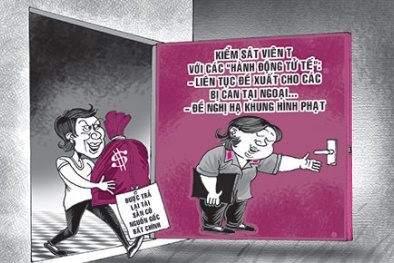 Kiểm sát viên làm sai lệch hồ sơ bị truy tố