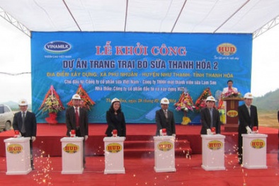 Vinamilk đầu tư xây dựng trang trại bò sữa Thanh Hóa 2