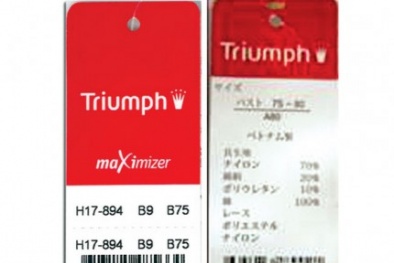 Áo ngực, quần lót nhái tràn lan