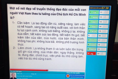 Độc đáo câu hỏi thi bằng lái xe hạng A2