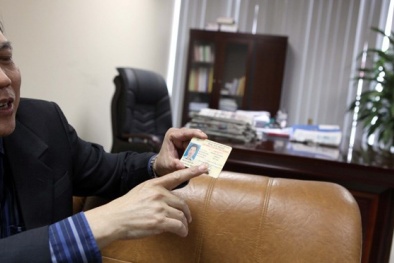 Giấy phép lái xe làm giả rất tinh vi