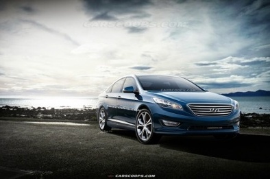 Lộ ảnh xe Hyundai Sonata thế hệ mới