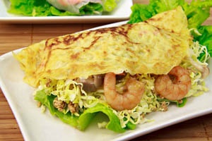 Cách làm bánh xèo 'pancake Việt' ngon nhất thế giới