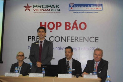 Hơn 300 đơn vị tham gia ProPak và Plastics & Rubber Việt Nam 2014