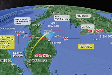Vì sao máy bay Malaysia mất tích bay tới eo biển Malacca?