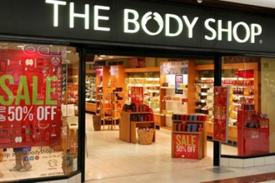 Mỹ phẩm The Body Shop ngừng bán tại Trung Quốc