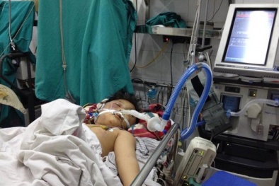 Cha đánh con trai 8 tuổi chấn thương sọ não 