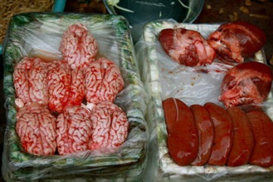 Ăn óc động vật: Tẩm bổ hay thêm bệnh?