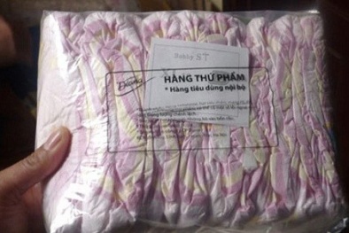 Vì sao tã bỉm Diana thứ phẩm tràn ngập thị trường?