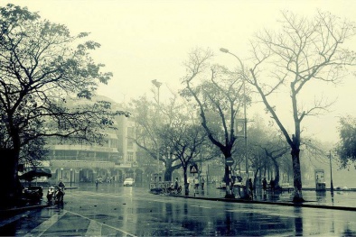 Miền Bắc mưa to gió lớn, có nơi rét đậm rét hại