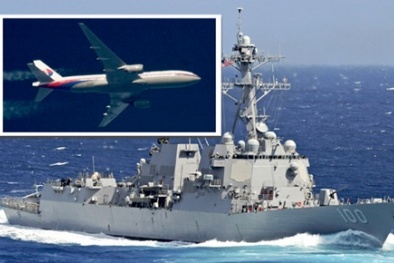 Máy bay Malaysia mất tích 'tàng hình' trước không quân Mỹ