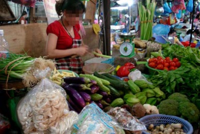 Nấm đeo mác hàng ngoại tràn ngập thị trường 