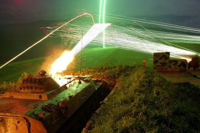 Hình ảnh tuyệt đẹp cuộc tập trận bắn đạn thật của Quân đội 