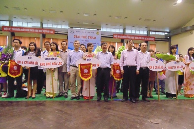 Khai mạc Giải thể thao Bộ Khoa học và Công nghệ