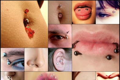 Bị nhiễm trùng, biến dạng mặt vì đua đòi xỏ khuyên