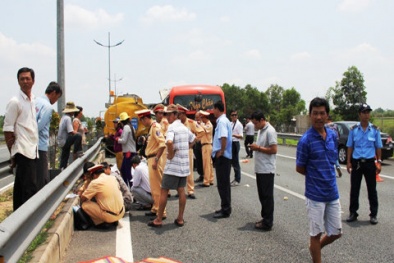 Tàn nhẫn hôi của nạn nhân tai nạn ở cao tốc Trung Lương