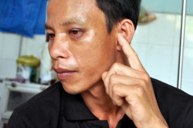 Nhập viện sau khi làm việc với công an