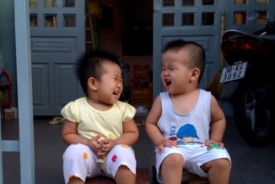 Ngắm trẻ ngộ nghĩnh trong cuộc thi ảnh Ngộ nghĩnh tuổi thơ
