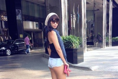 Siêu mẫu Hà Anh bị 'ném đá' khi diện quần ngắn cũn dạo phố