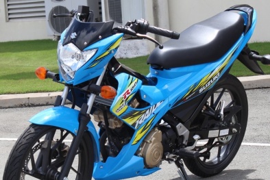 Suzuki Raider Việt Nam mới đi đã bị tố han gỉ