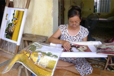 Thêu nhiều cũng có hại cho sức khỏe