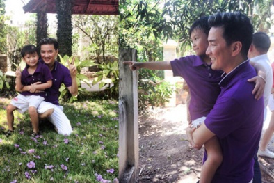 Mr Đàm xứng đáng là người cha tuyệt vời nhất showbiz