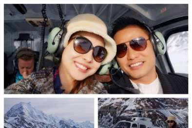 Jennifer Phạm cao tay mang chồng đi công tác nước ngoài