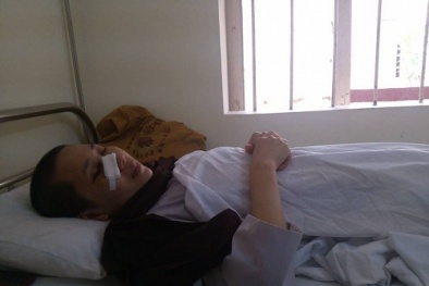 Sư thầy bị côn đồ đánh nhập viện