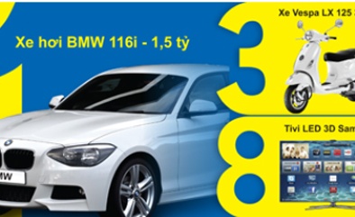 Ngân hàng 'ế tiền' dùng xe BMW câu khách